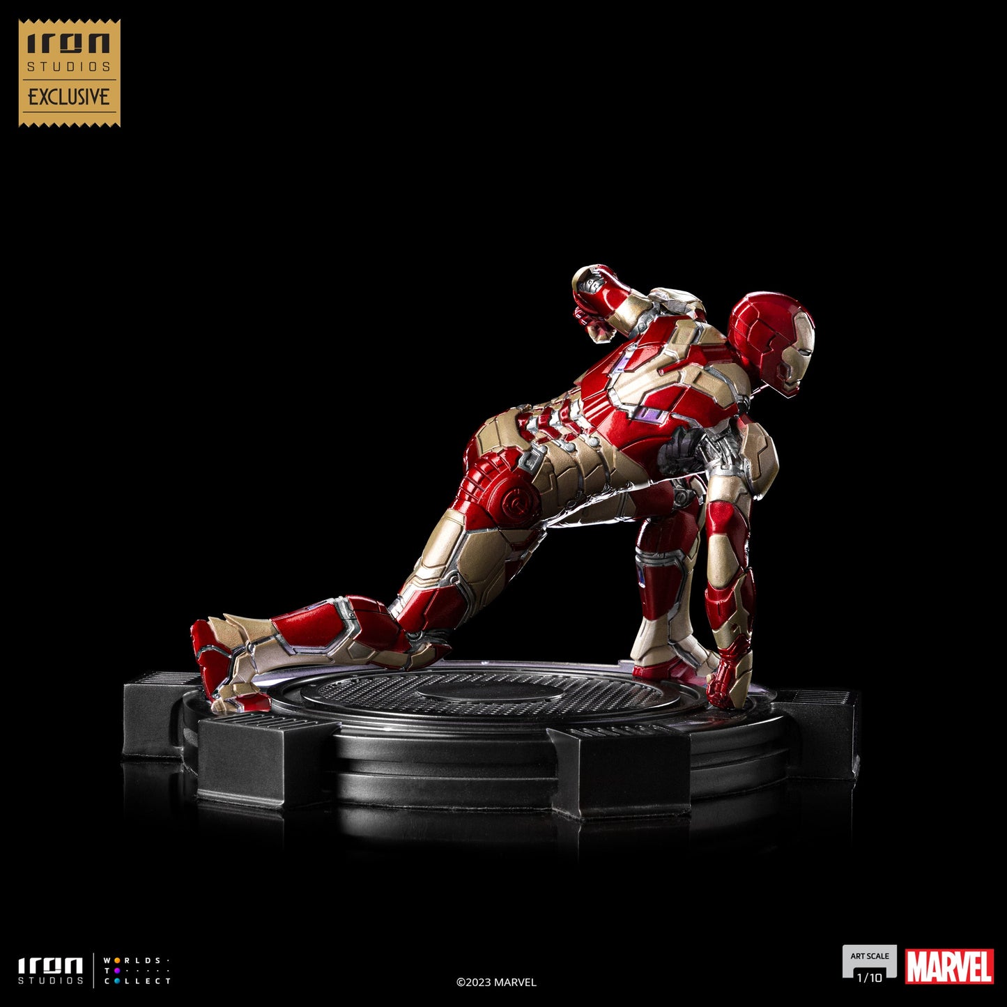 Iron Man Mark XLII Statue (2023 Event Exclusive) - The Infinity Saga - Art Scale 1/10 - Iron Studios