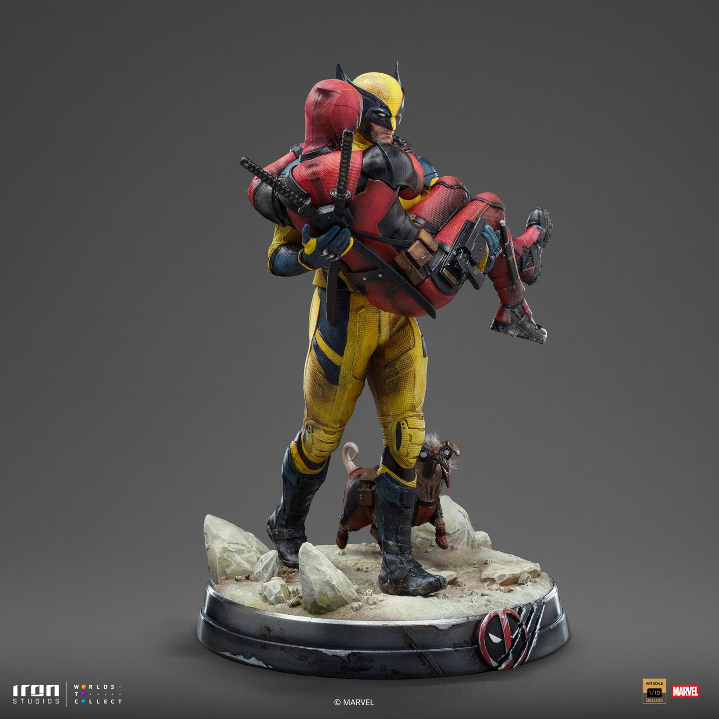 Deadpool and Wolverine Statue - Deadpool & Wolverine - Art Scale 1/10 - Iron Studios