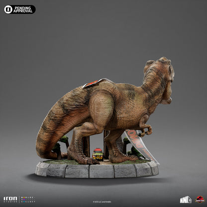 Deluxe T-Rex Statue - Jurassic Park - Minico - Iron Studios
