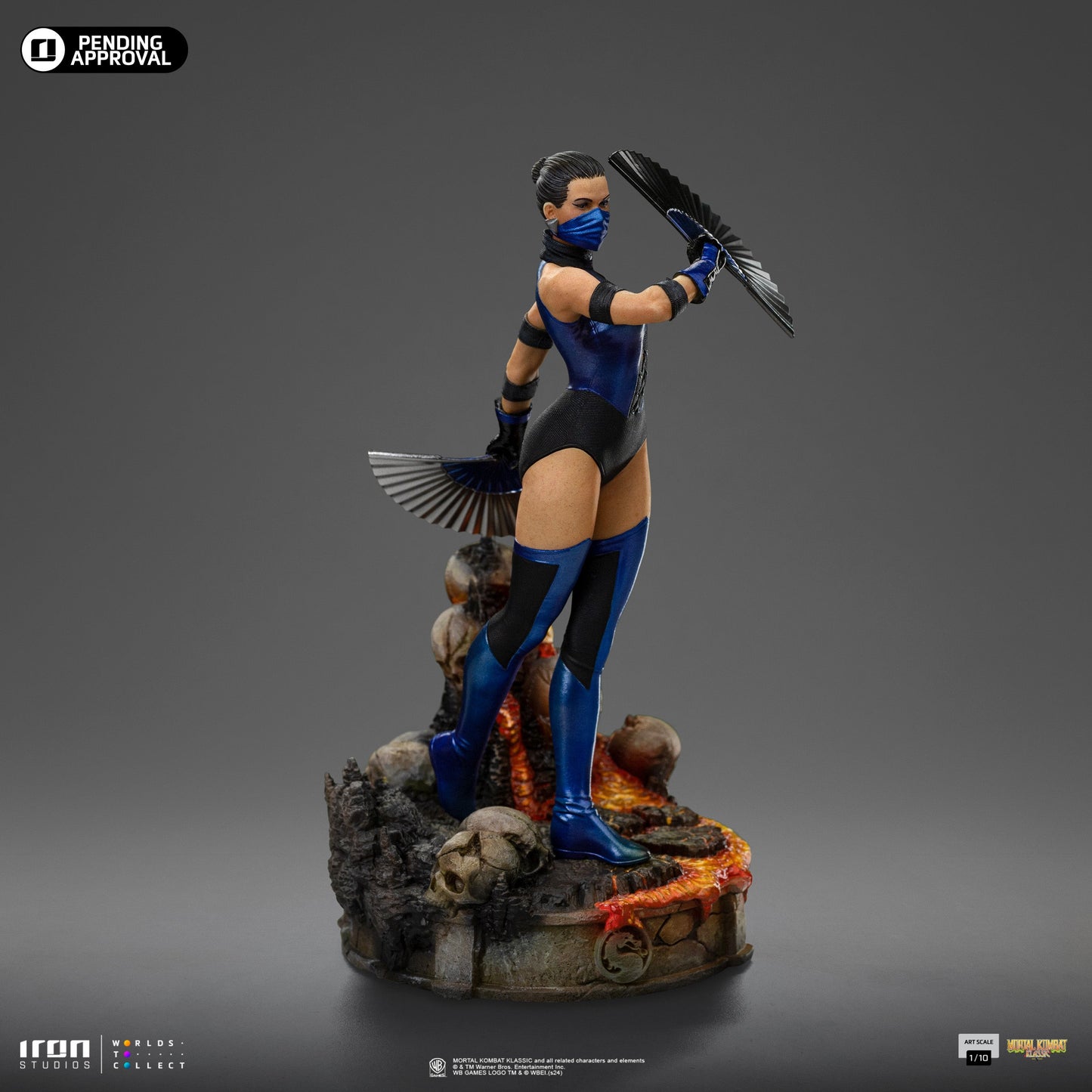 Kitana Statue - Mortal Kombat - Art Scale 1/10 - Iron Studios