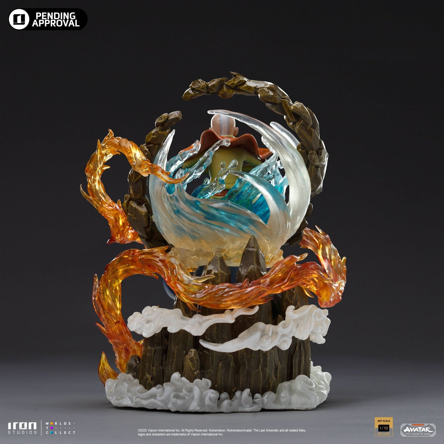 Aang Statue - Avatar: The Last Airbender - Deluxe Art Scale 1/10 - Iron Studios