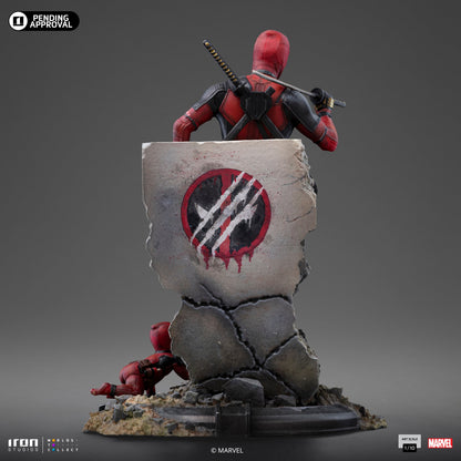 Deadpool Statue - Deadpool & Wolverine - Art Scale 1/10 - Iron Studios