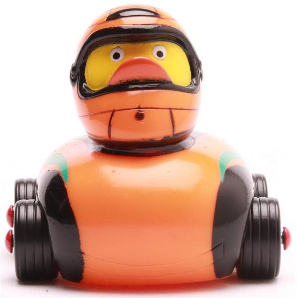 Formula 1 Duck - Orange