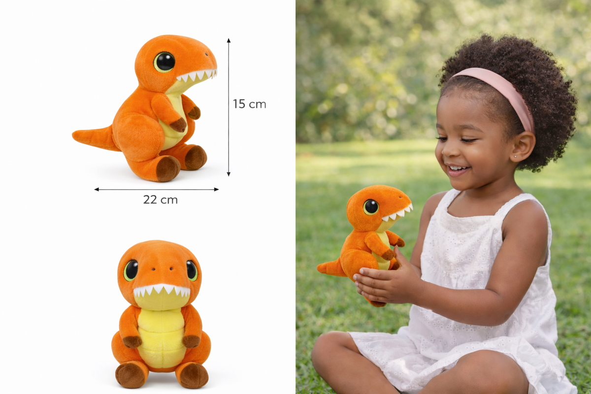 Peluche Orbys T-Rex