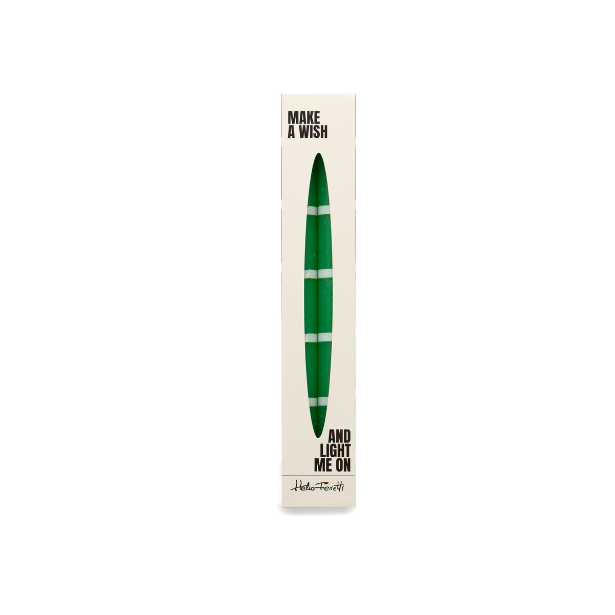 Long Emerald Green Candles