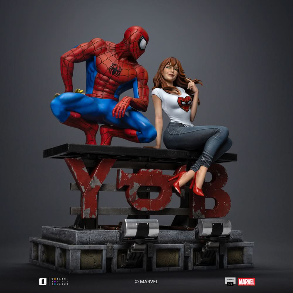 Pre-Order - Spider-Man and Mary Jane Statue - Marvel Comics - 1/6 Diorama - Iron Studios