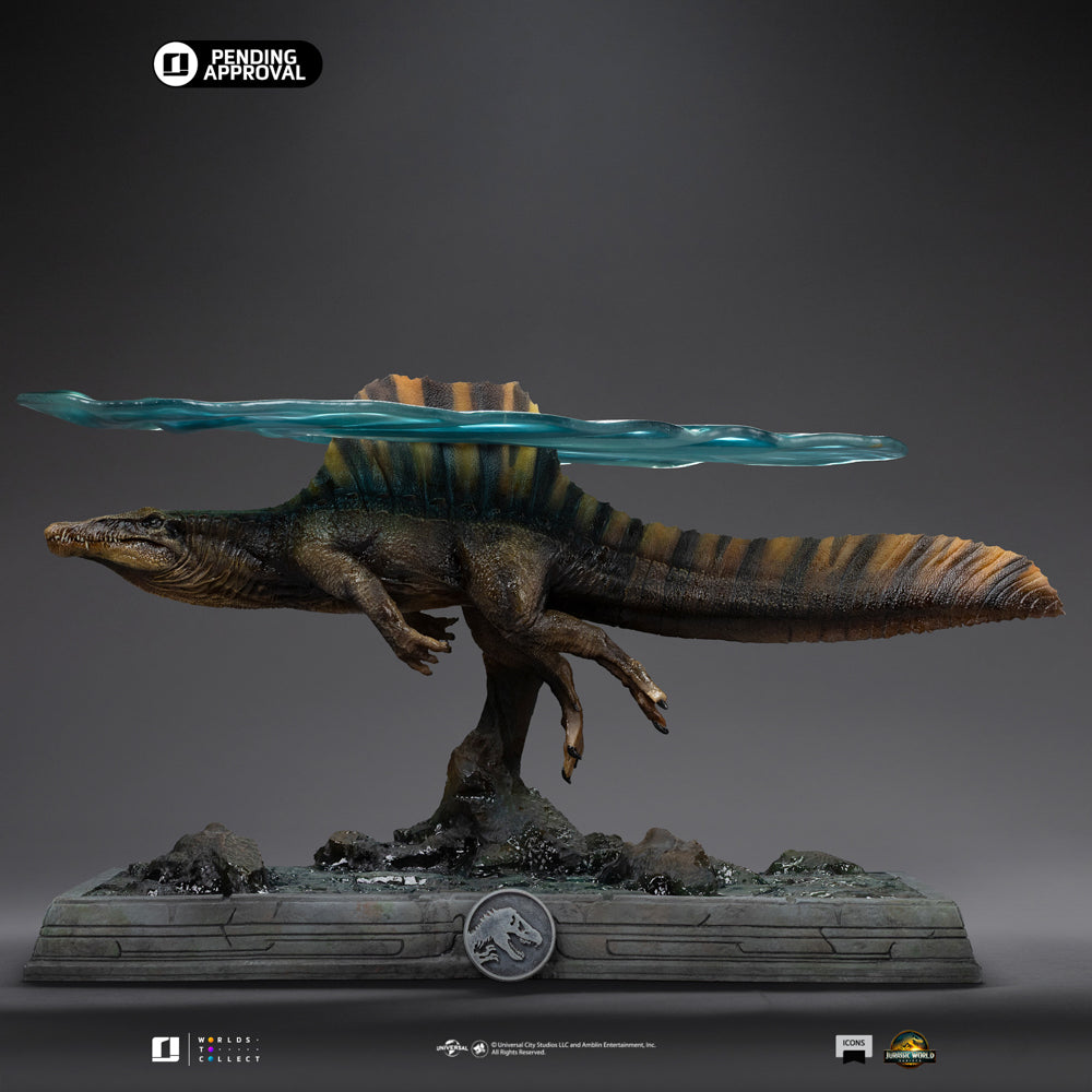 Pre-Order - Spinosaurus Statue - Jurassic World: Rebirth - Icons - Iron Studios