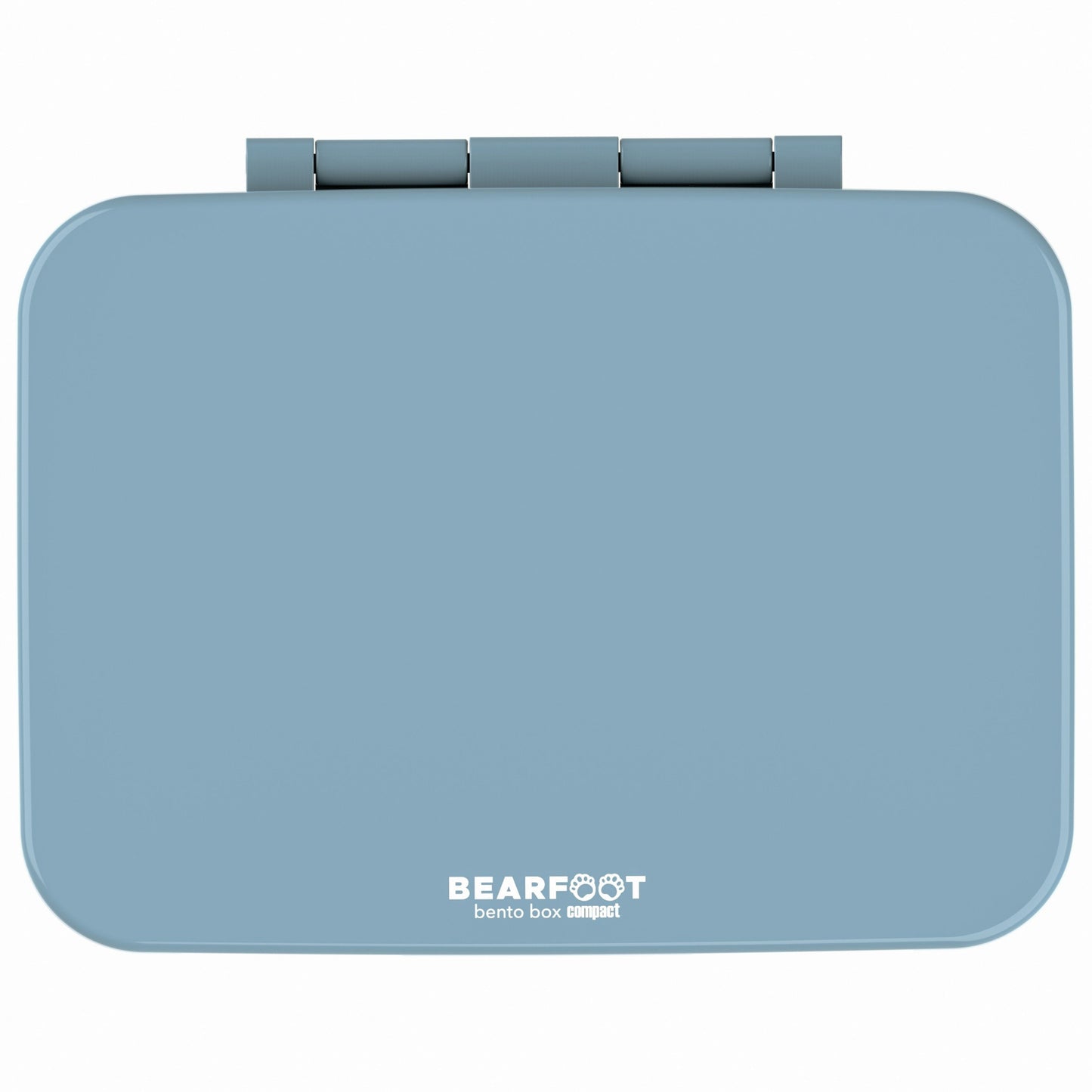 Lunch box with compartments, lightweight & leak-proof - blue