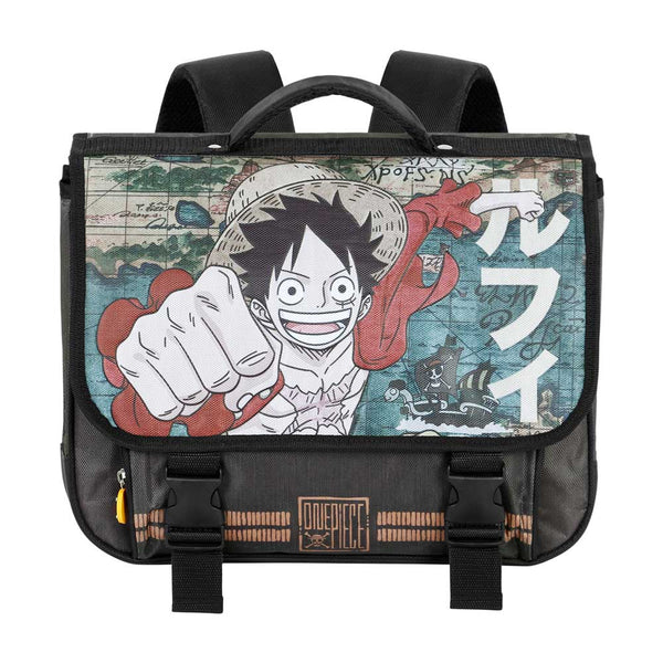 Cartable 2.0 One Piece « Map » – Brun
