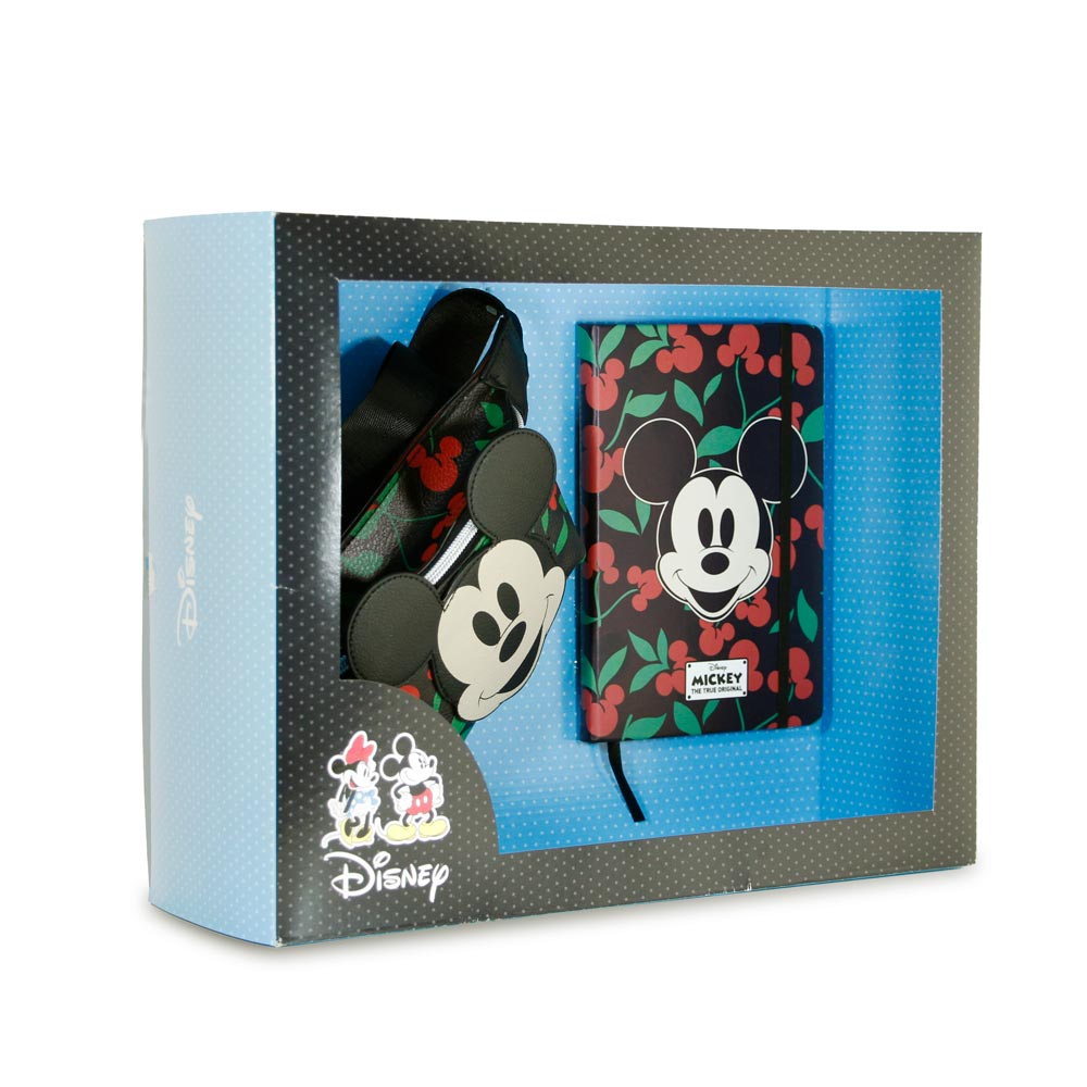 Pack avec Sac Banane + Complément Disney Mickey Mouse « Cherry »