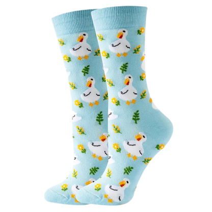 chaussettes canards blancs mrcol
