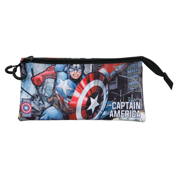 Trousse Triple FAN 2.0 Marvel Captain America « Defender »