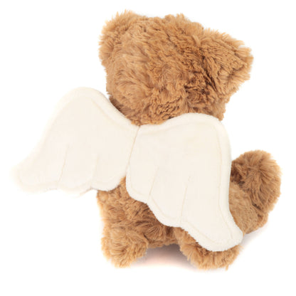 Pluche knuffelbeer, een beschermengel.