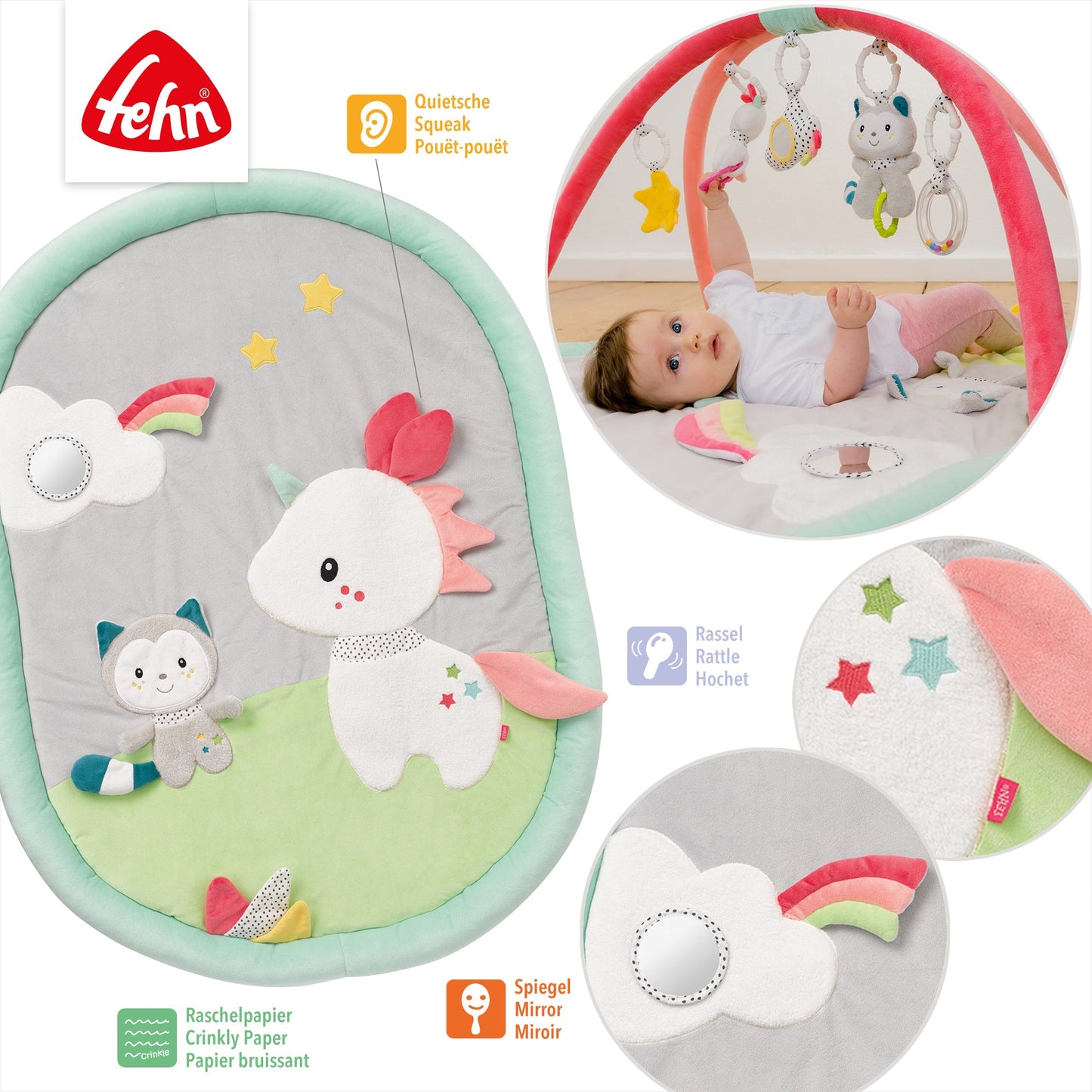 3-D Activity Blanket Aiko & Yuki