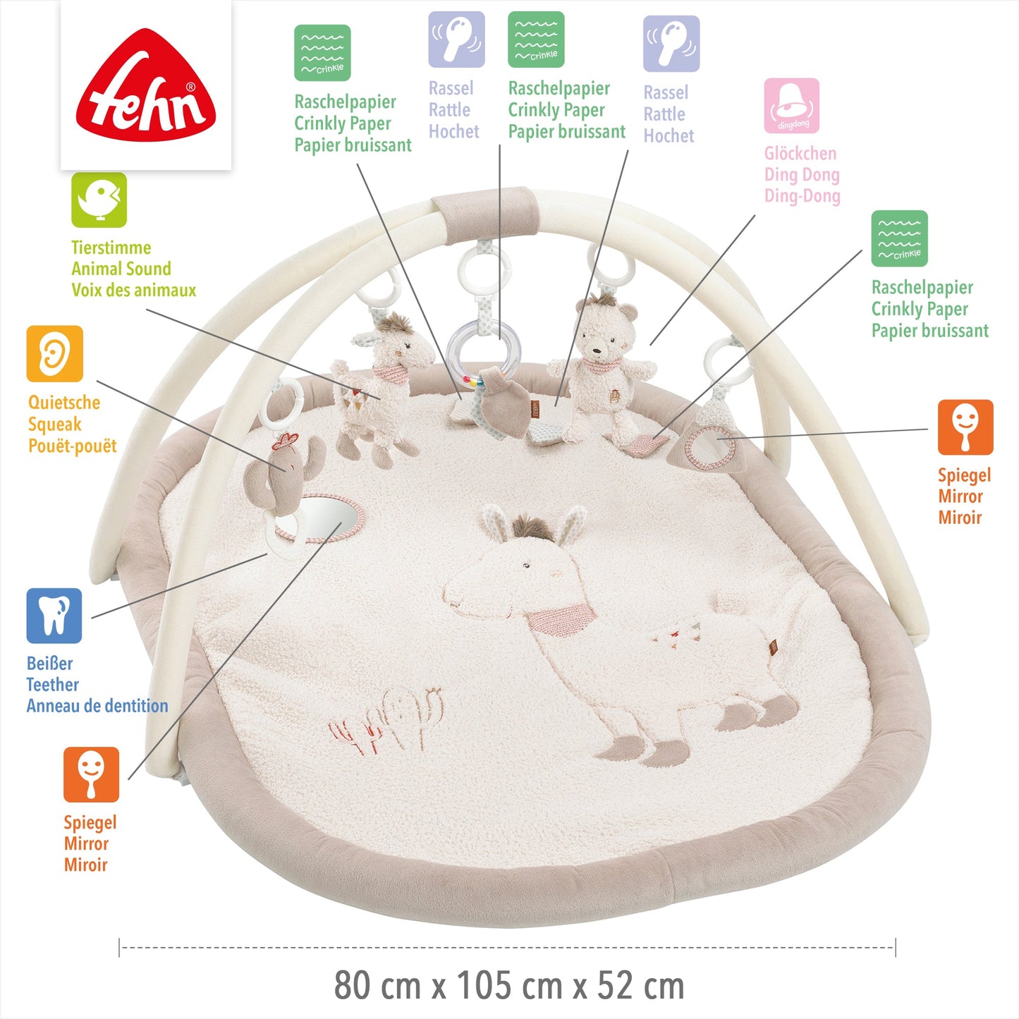 3-D Activity Blanket Peru