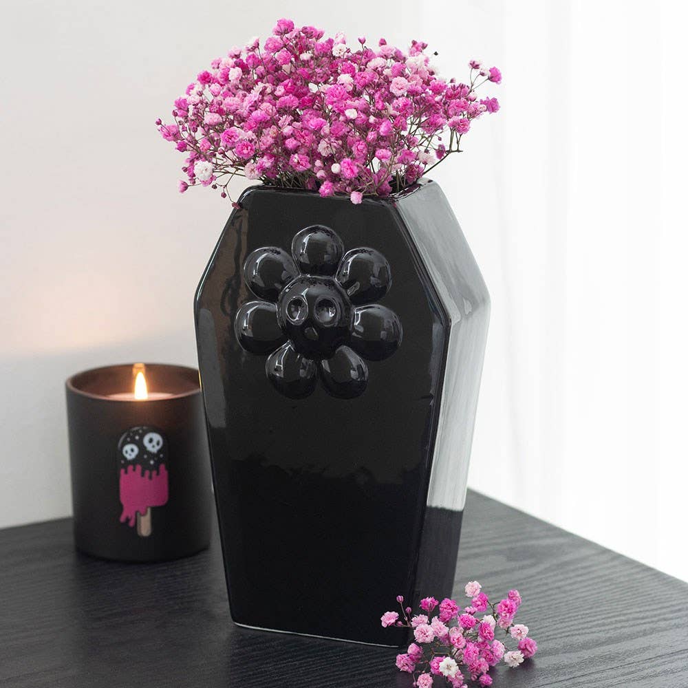 Vase Cercueil Gothique