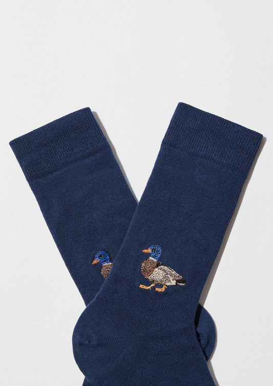 BeDuck Embroidery Socks