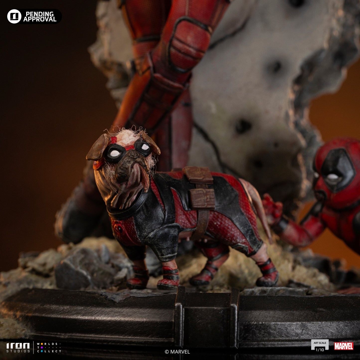 Deadpool Statue - Deadpool & Wolverine - Art Scale 1/10 - Iron Studios