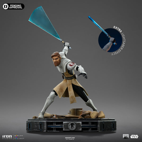 Obi-Wan Kenobi Statue - Star Wars: Clone Wars - Art Scale 1/10