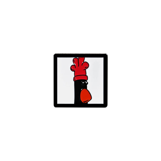 Wallace and Gromit Pin - McGraw Feathers
