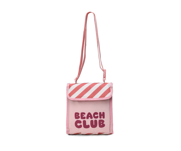 Insulated snack bag Stripes Bloom & Blush