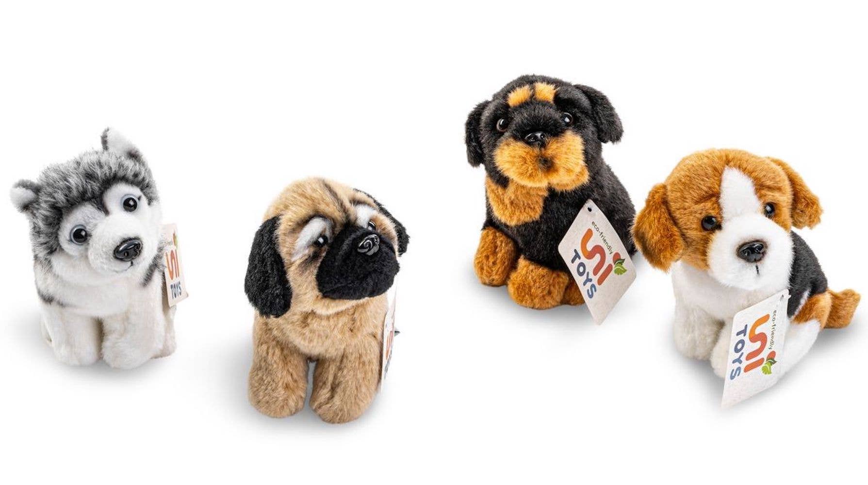 Peluche beagle assis Uni Toys