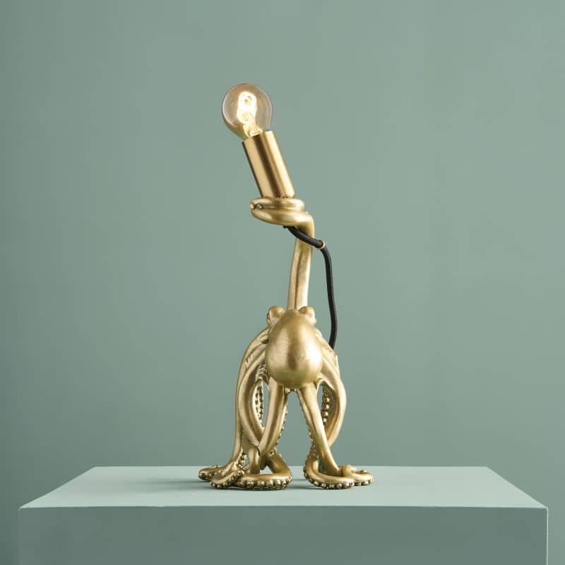 Lampe de Table Baby Otto Octopus Or