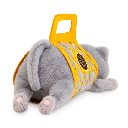 Milo &amp; Millie Plush Toy, Milo the Grey Cat (56 cm) - 0+