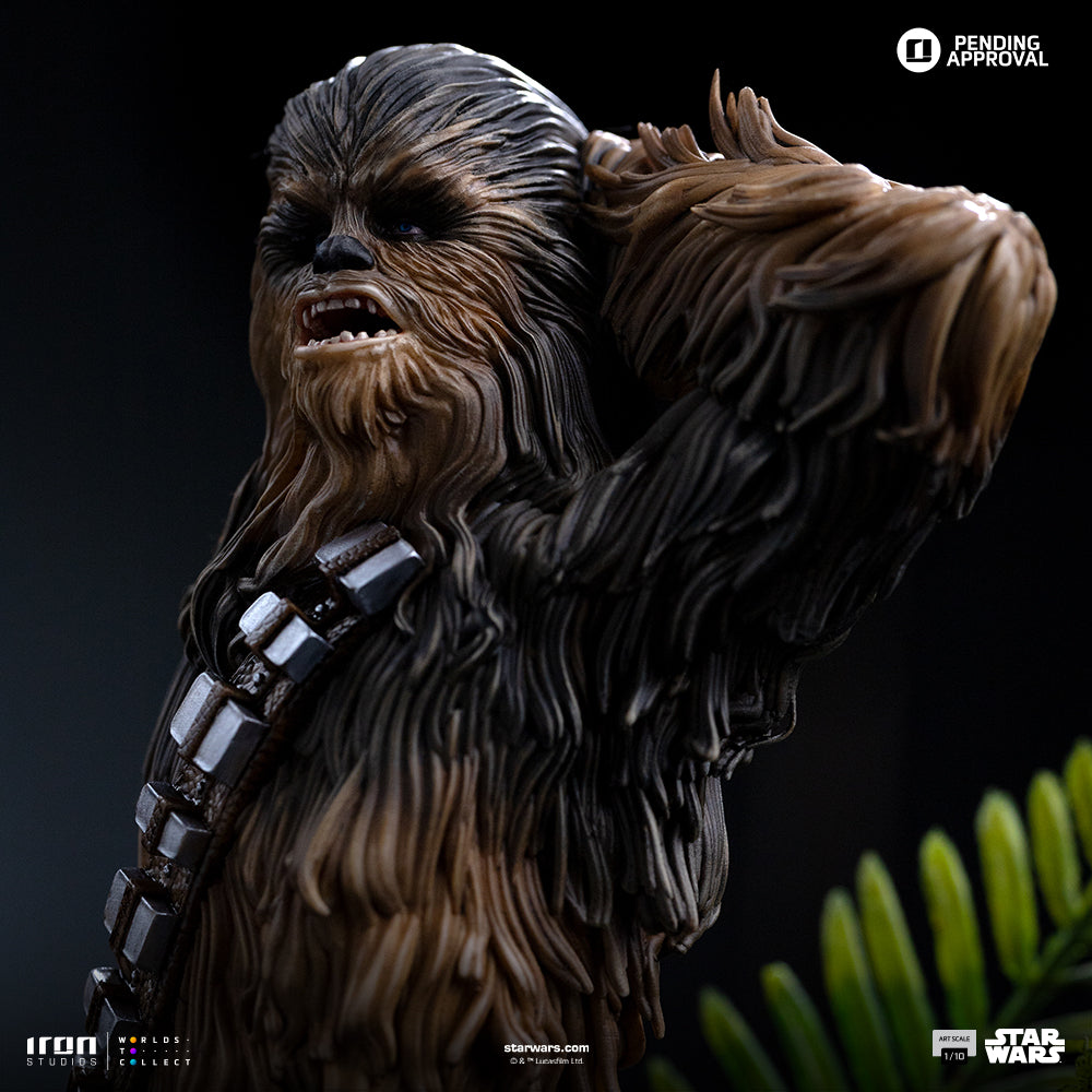 Pre-Order - Chewbacca and Tokkat Statue - Star Wars - Art Scale 1/10 - Iron Studios