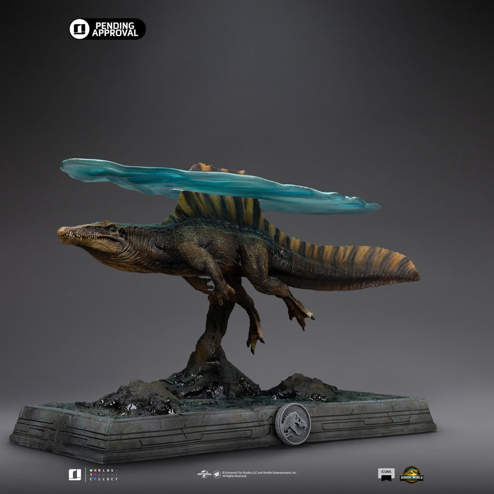 Pre-Order - Spinosaurus Statue - Jurassic World: Rebirth - Icons - Iron Studios
