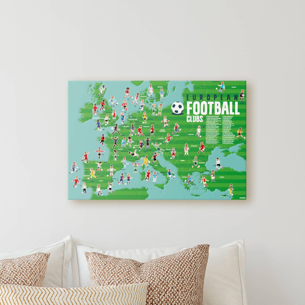 Poster Discovery stickers - Football 5 +