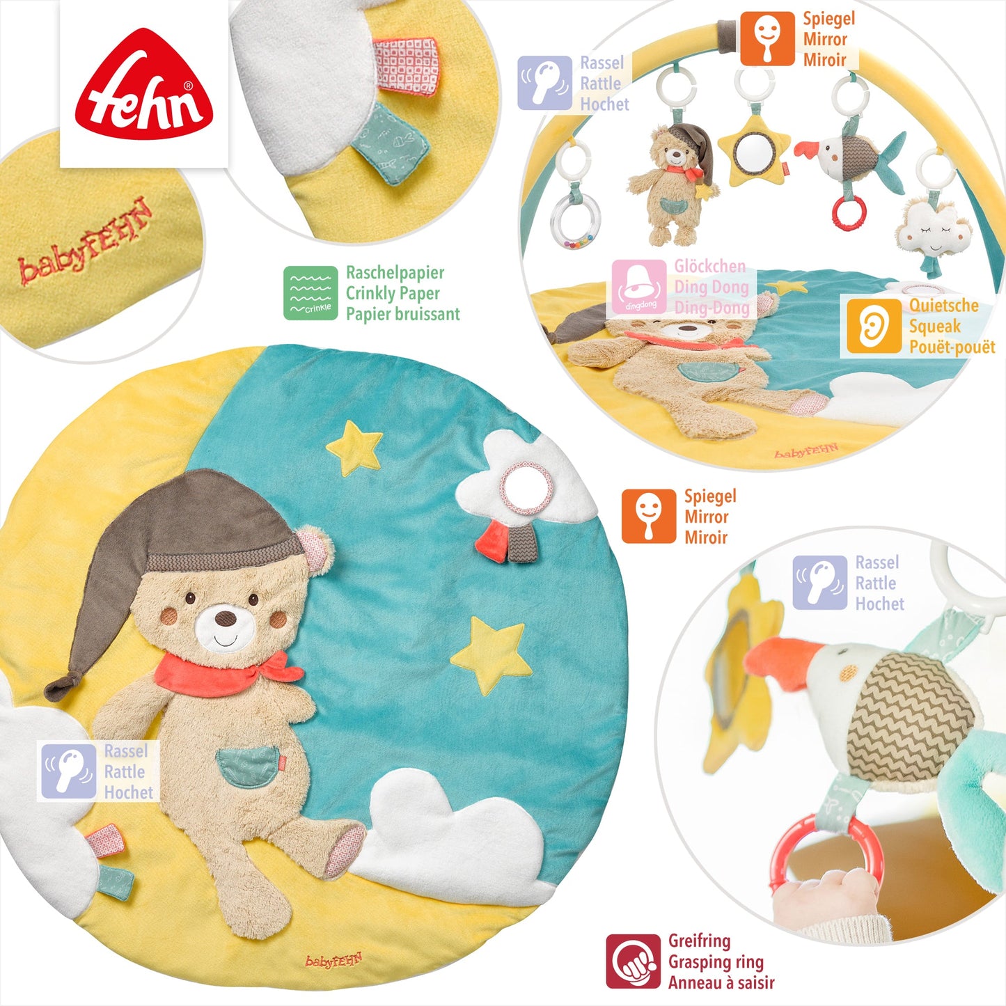 3-D Activity Blanket Bruno