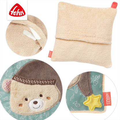 Cherry pit pillow bear