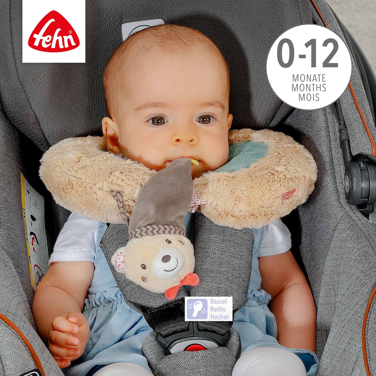 Bear neck pillow