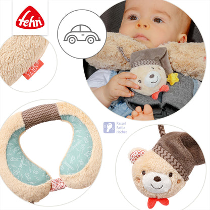 Bear neck pillow