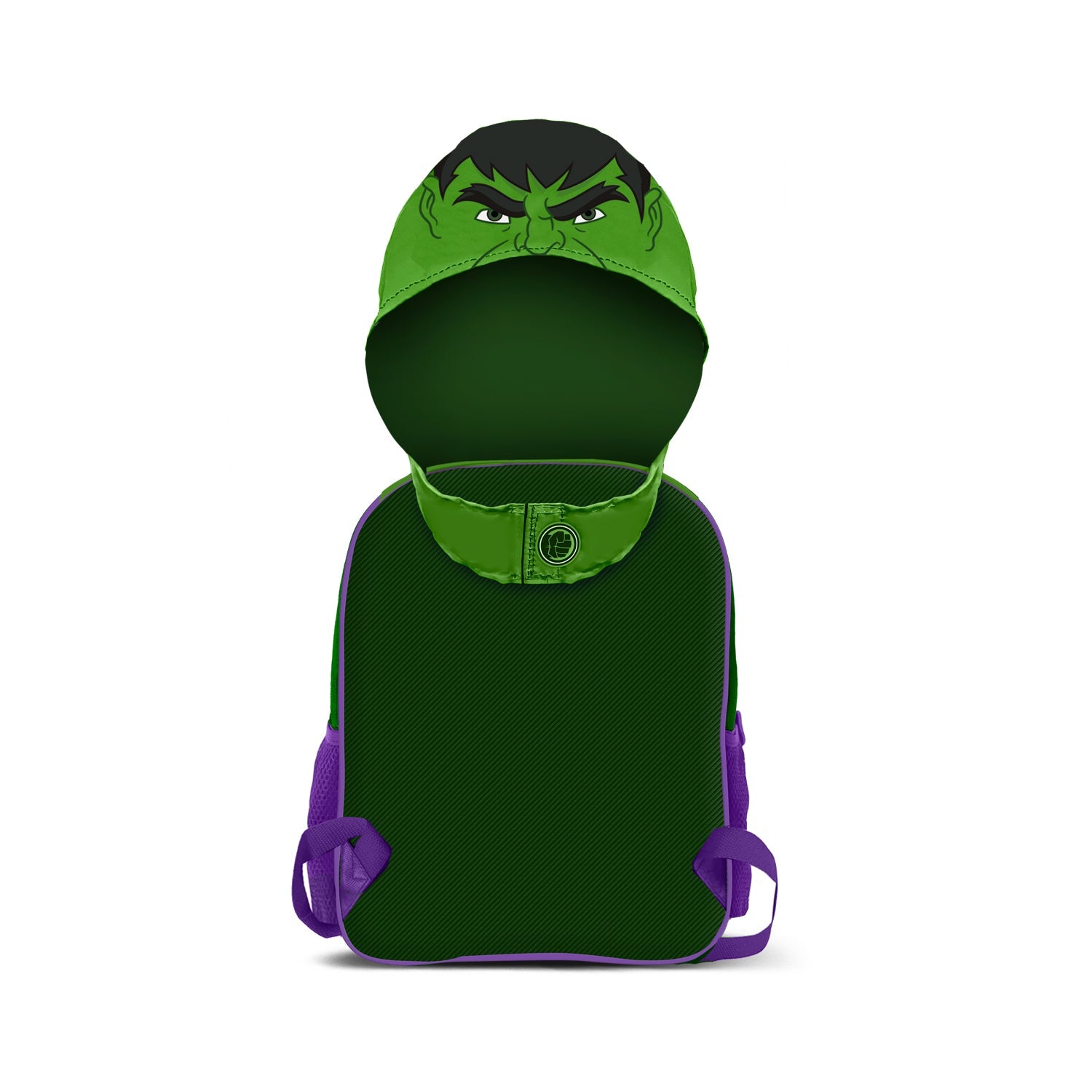 Sac à Dos à Capuche Hood Marvel « Hulk Go! »
