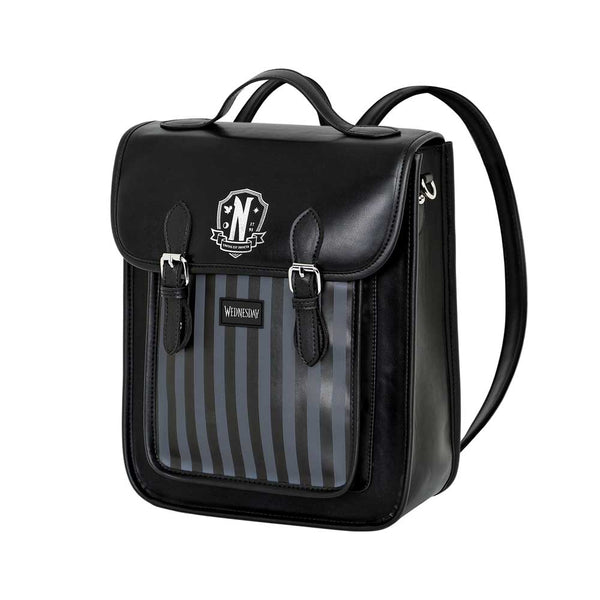 Sac à Bandoulière-Sac à Dos Wednesday Wednesday « Original » – Noir