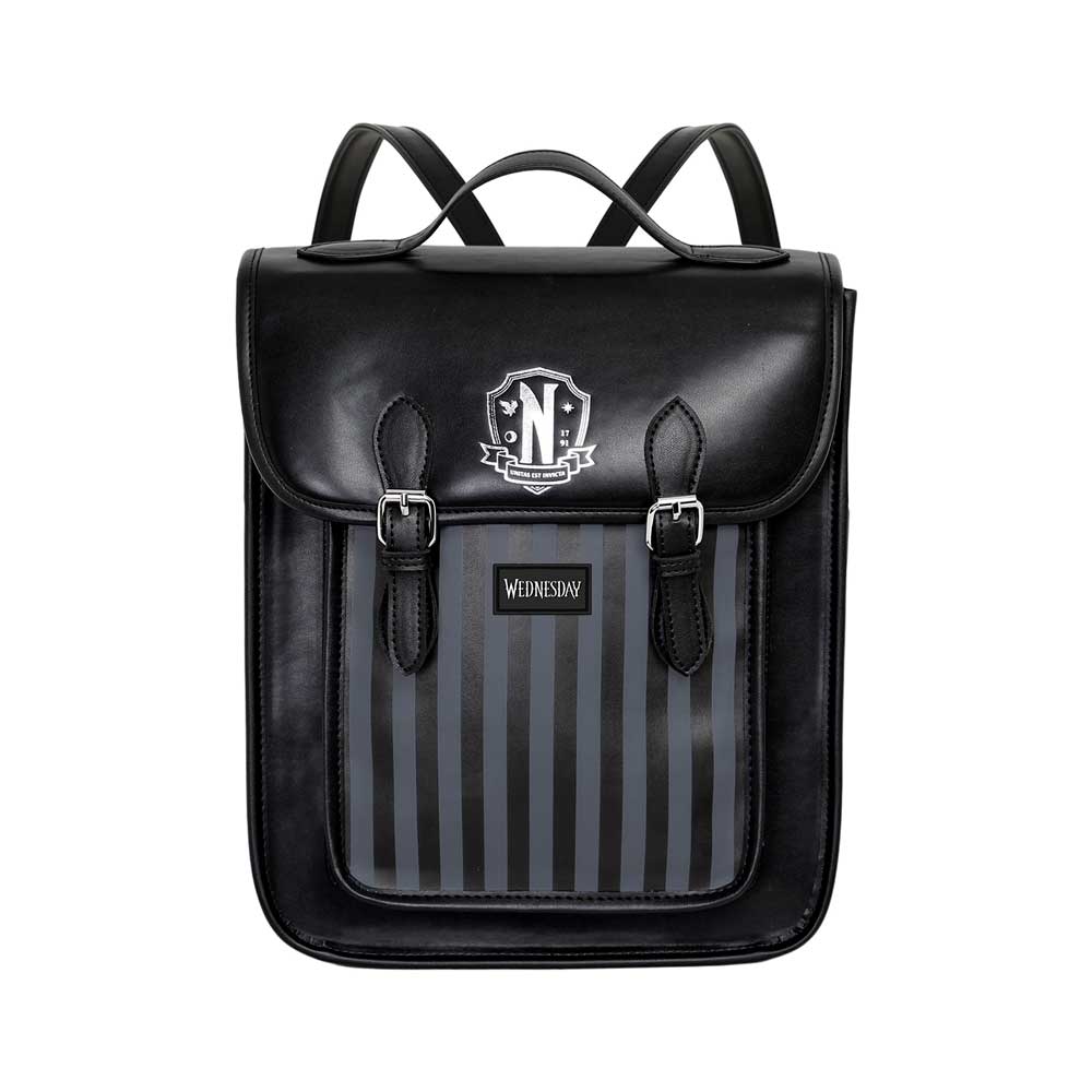 Sac à Bandoulière-Sac à Dos Wednesday Wednesday « Original » – Noir