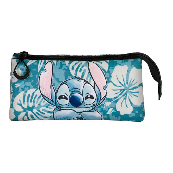 Trousse Triple FAN 2.0 Disney Lilo & Stitch « Aloha »