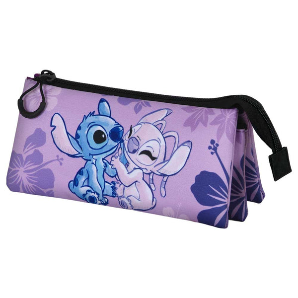 Trousse Triple FAN 2.0 Disney Lilo & Stitch « Stitch & Angel »