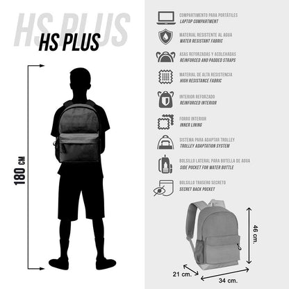 Sac à Dos HS PLUS Naruto « Kanji »