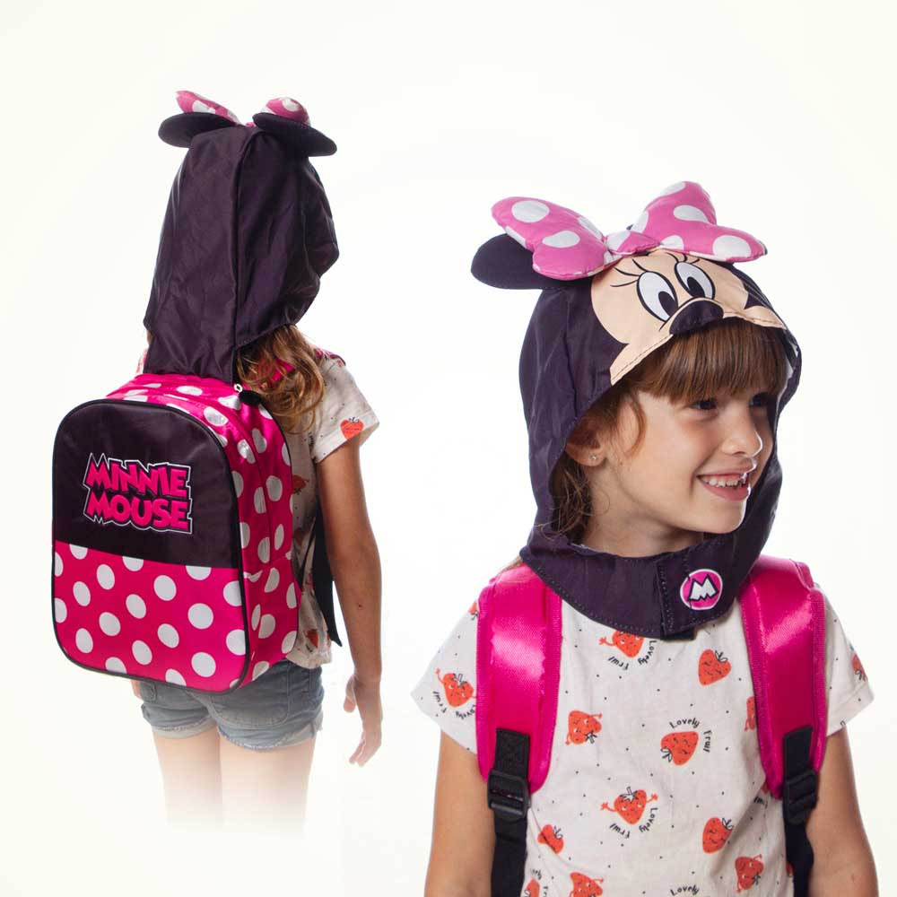 Sac à Dos à Capuche Hood Disney Minnie Mouse « Clever »