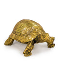 Petite Figurine de Tortue Dorée