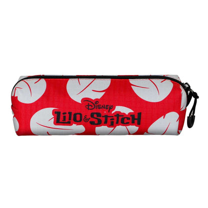 Trousse Carrée FAN 2.2 Disney Lilo & Stitch « Kiss » – Rouge