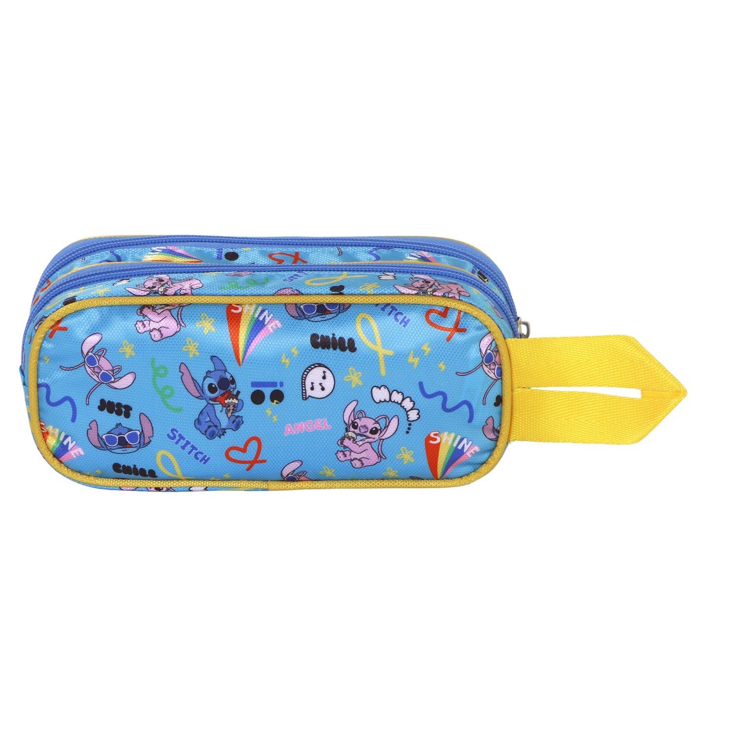 Trousse 3D Double Disney Lilo & Stitch « Hello »