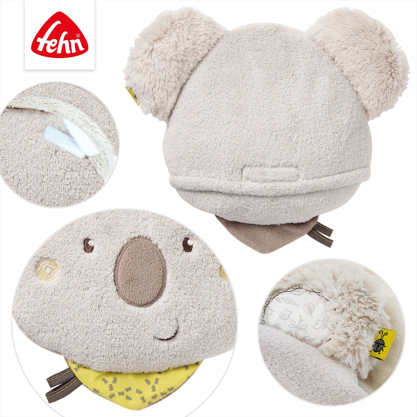 Koala Cherry Pit Pillow