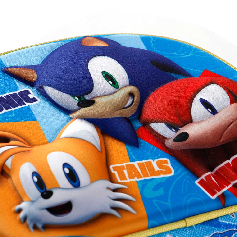 Sac Repas 3D Sonic the Hedgehog « Trio »