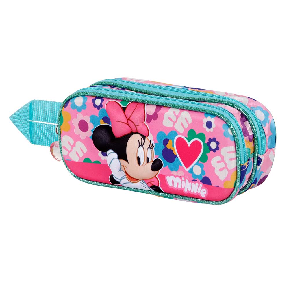 Trousse 3D Double Disney Minnie Mouse « Heart »
