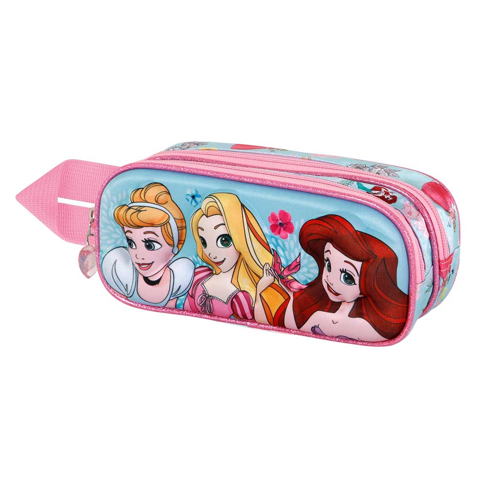 Trousse 3D Double Disney Princesses « Adorable »