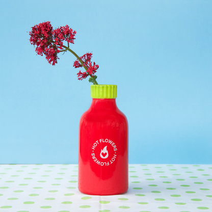 Hot sauce vase
